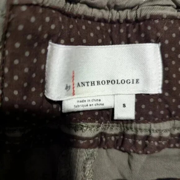 Anthropologie Linen Blend Green Skirt Size S - Picture 5 of 5